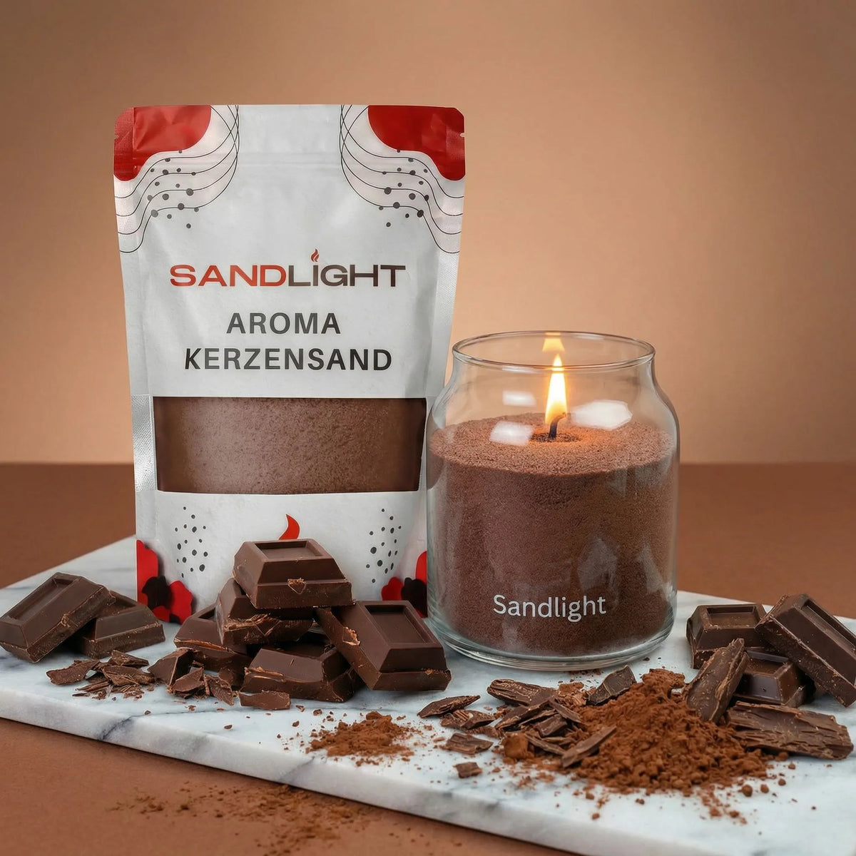 Aroma Kerzensand Schokolade 450g