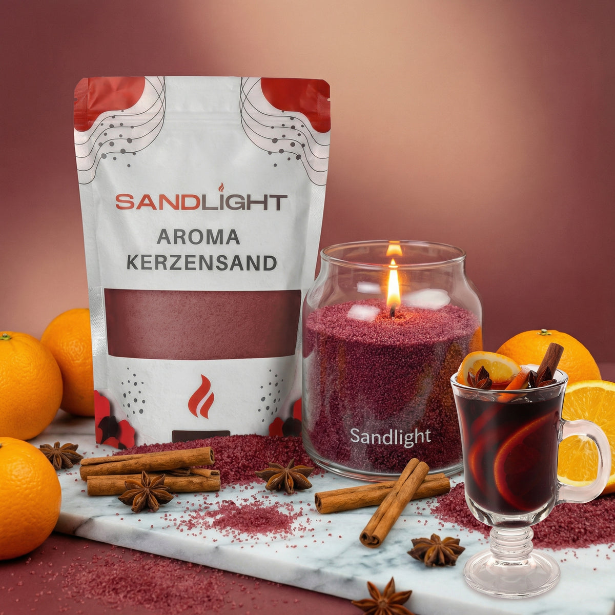 Aroma Kerzensand Winterpunsch 450g