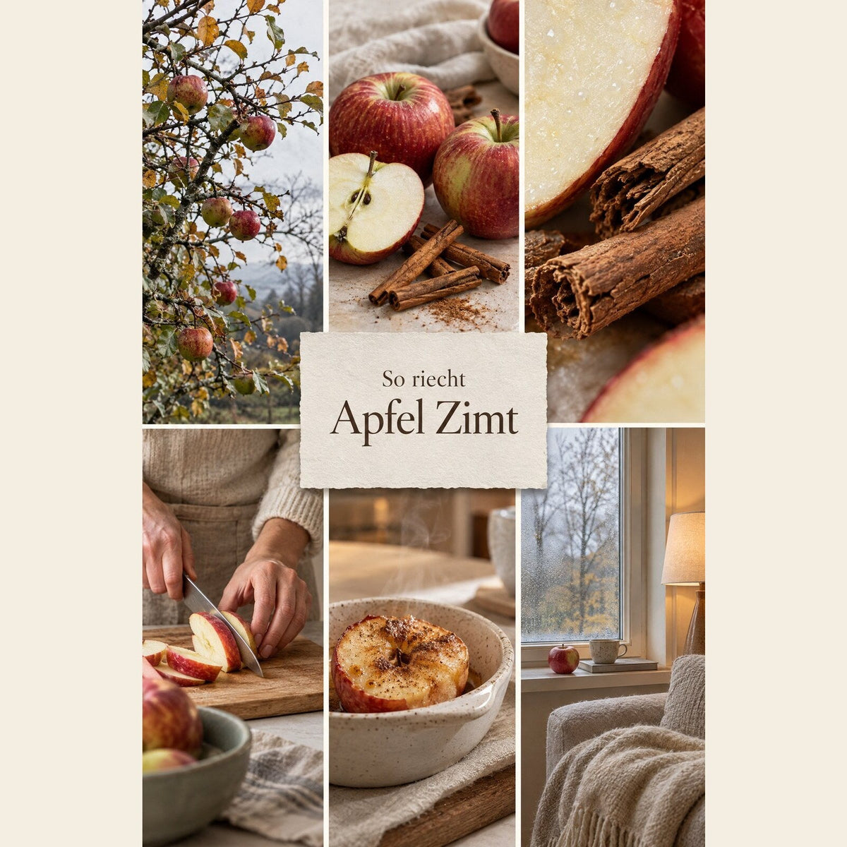 So riecht Apfel Zimt