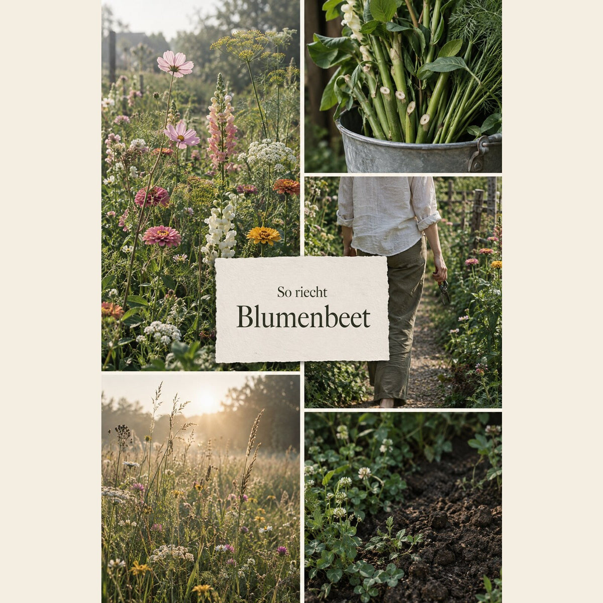 So riecht Blumenbeet