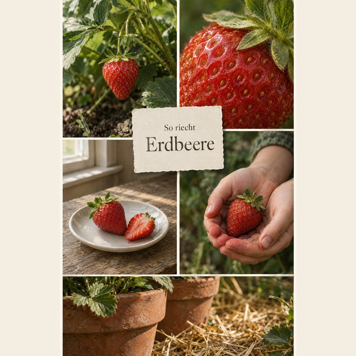 So riecht Erdbeere