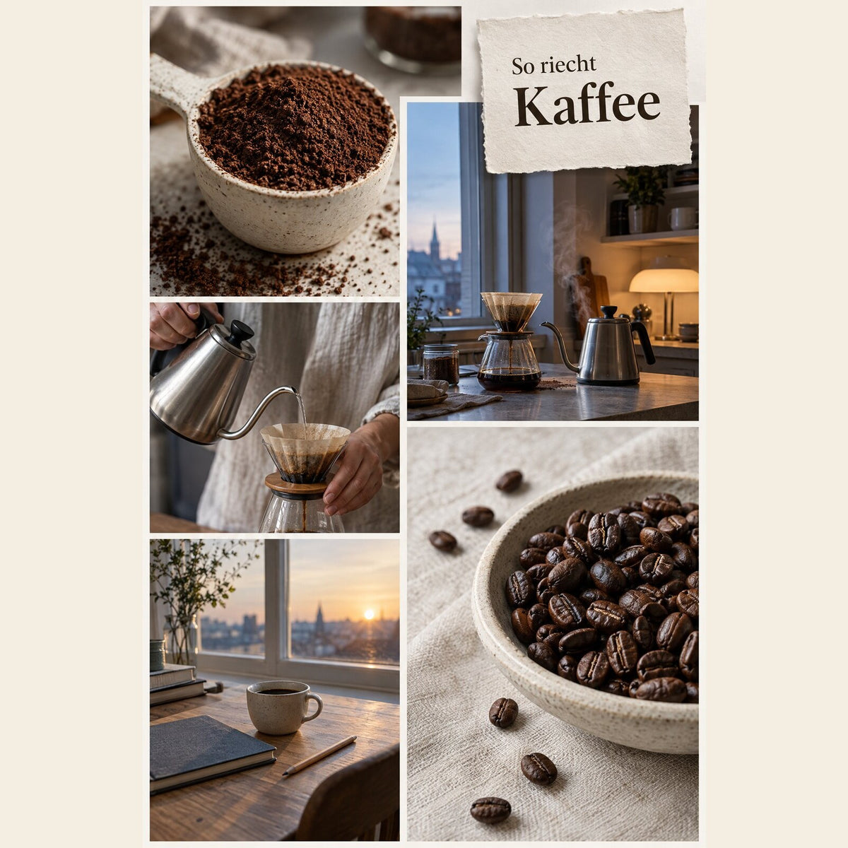 So riecht Kaffee