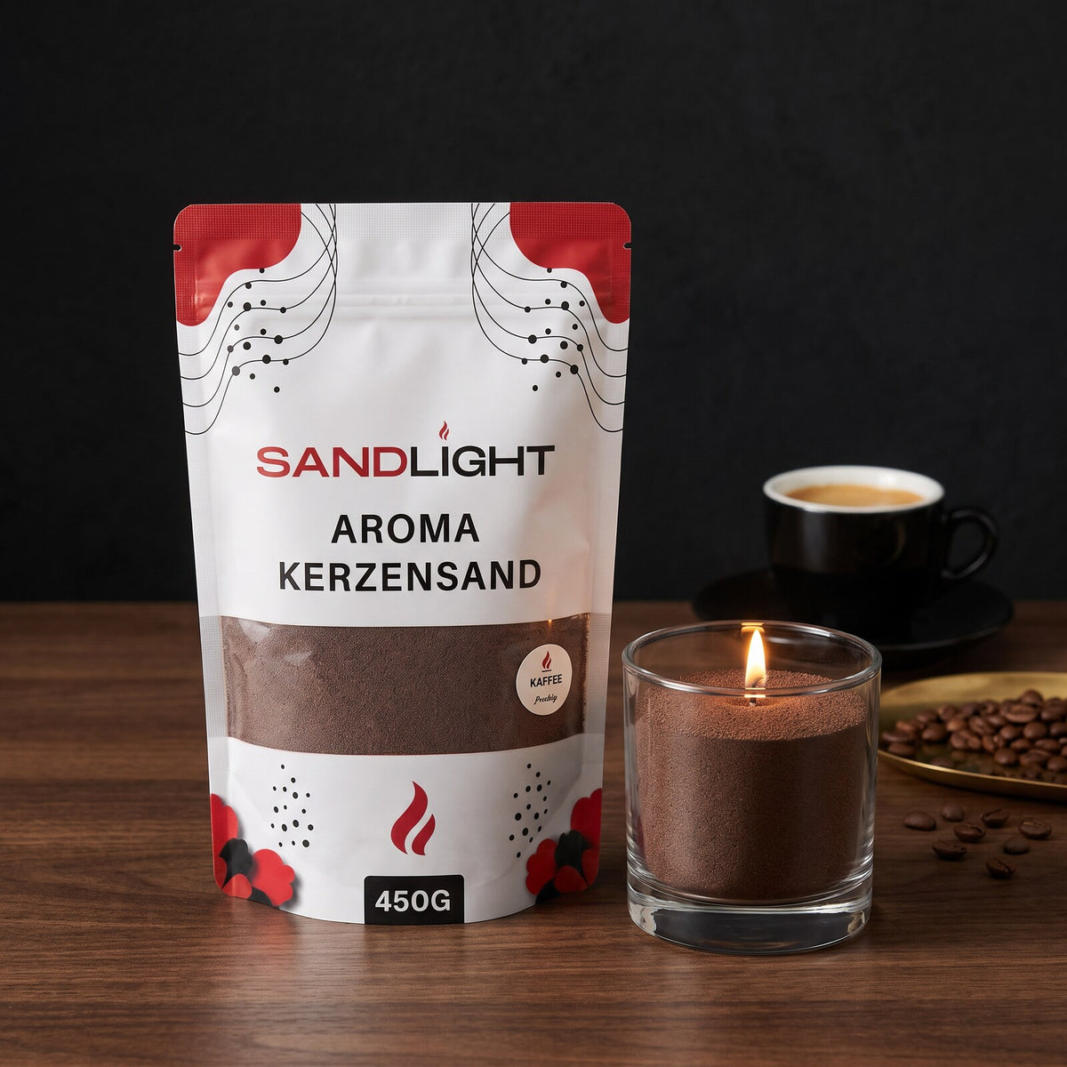 Sandlight Aroma Kerzensand Kaffee 450 g