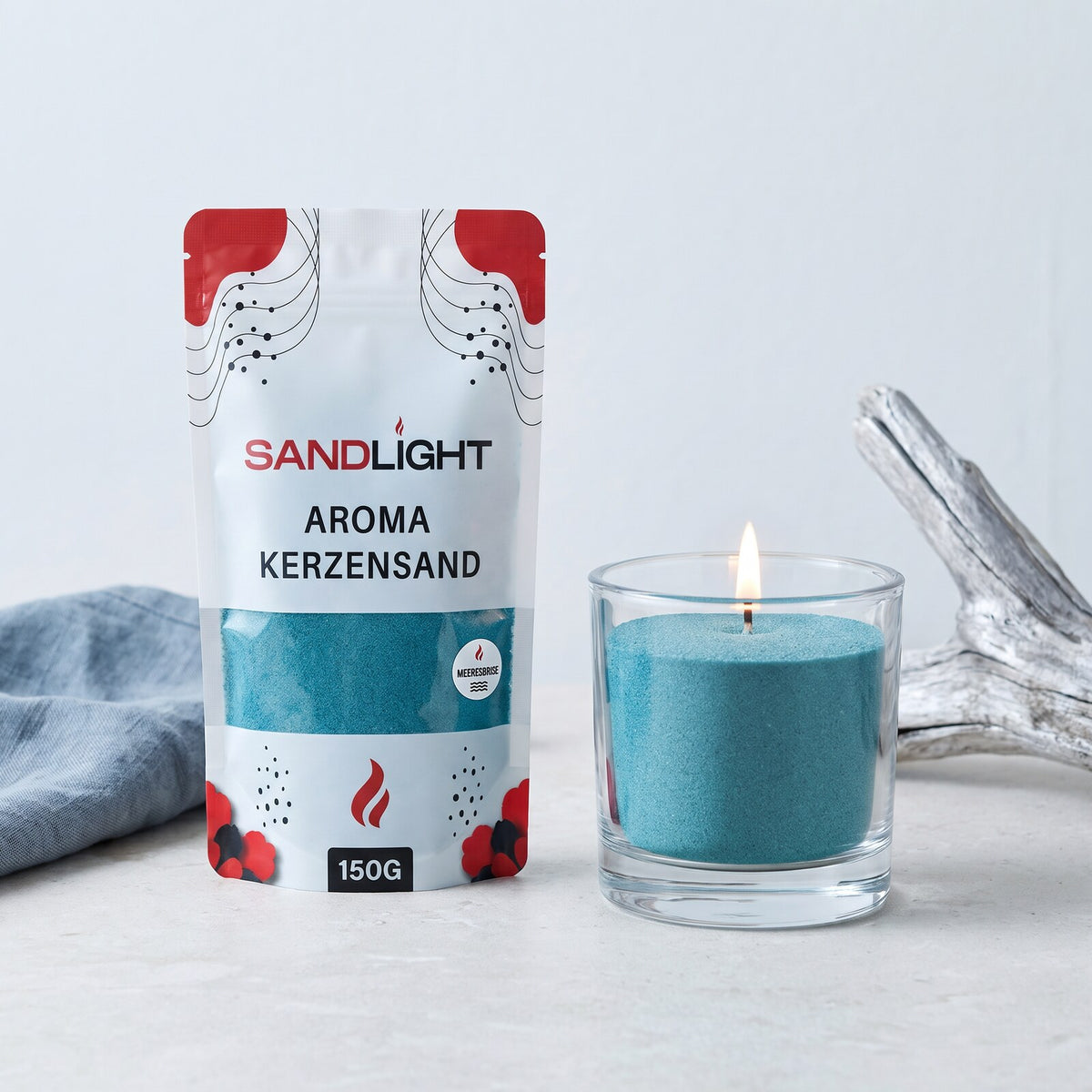 Sandlight Aroma Kerzensand Meeresbrise 150 g