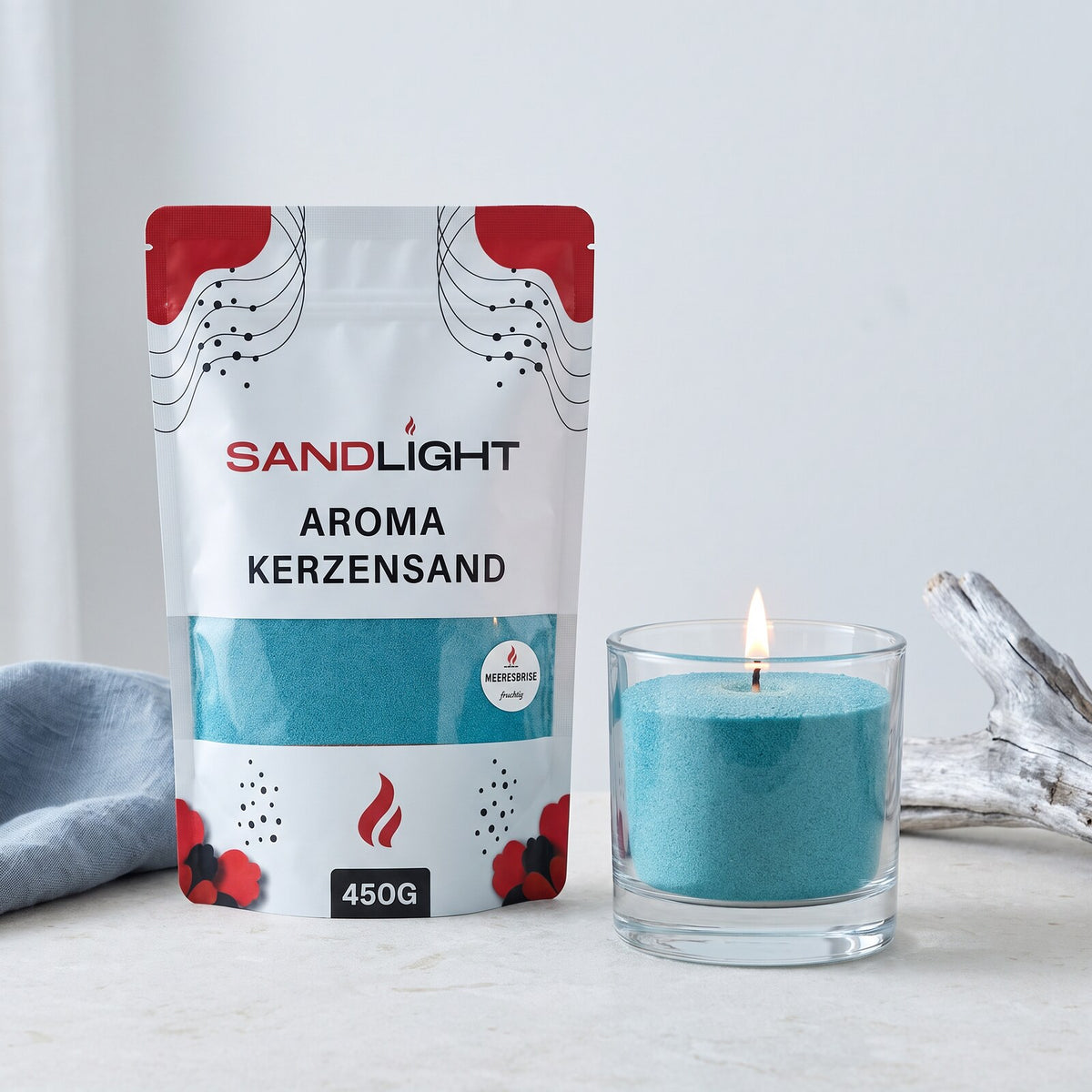 Sandlight Aroma Kerzensand Meeresbrise 450 g