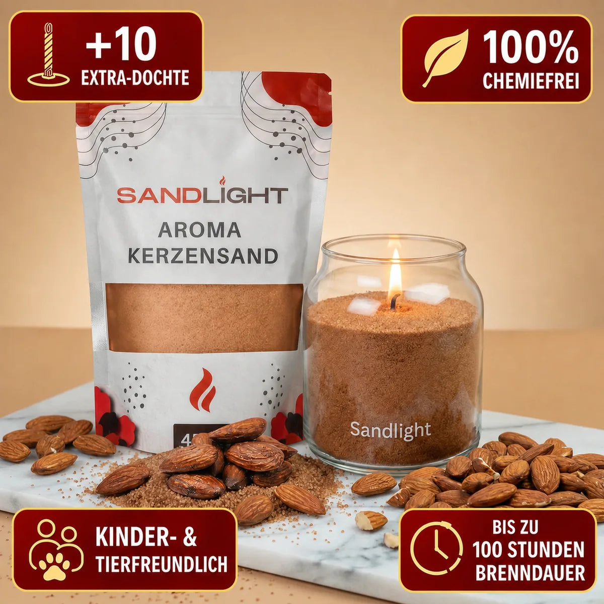 Gebrande amandelen